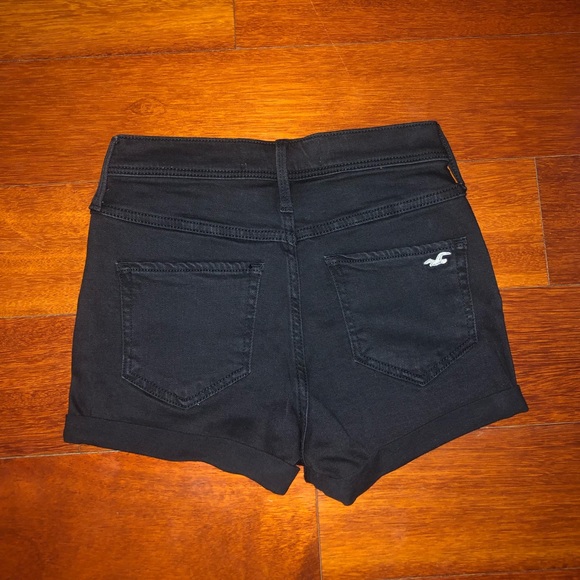 high rise jean shorts - Picture 2 of 3